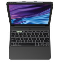 iPad Air 13 (M2/M3) Cover with Keyboard Pro Keys 2 Nordic Layout Black