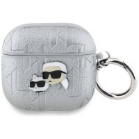 AirPods 4 Case Monogram Karl & Choupette Silver