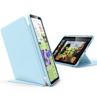 iPad 10.9 (gen 10)/iPad 11 (A16) Cover Flip Hybrid Light blue