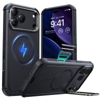 iPhone 17 Pro Case Cyber ​​Tough Kickstand MagSafe Black