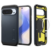 Google Pixel 10 Pro XL Case Tough Armor MagFit Metal Slate