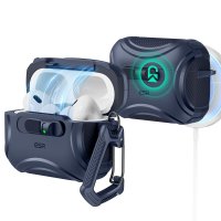 AirPods Pro 3 Case Cyber ​​FlickLock MagSafe Blue