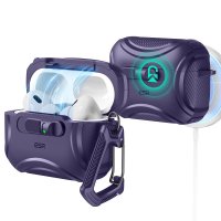 AirPods Pro 3 Case Cyber ​​FlickLock MagSafe Purple
