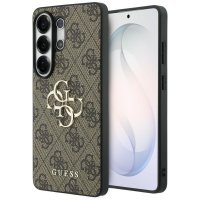 Samsung Galaxy S26 Ultra Case 4G Metal Logo Brown