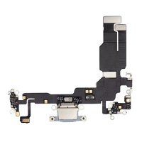 Charging connector with flex cable for iPhone 15 Plus - Blue