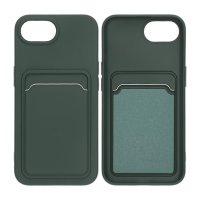 iPhone 16e/17e Case Card Holder Green