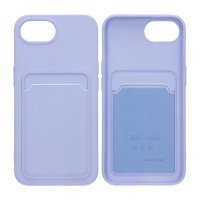 iPhone 16e/17e Case Card Holder Purple