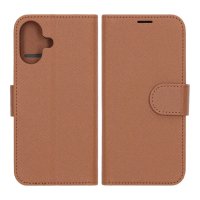iPhone 17 Cover with Card Slot Stand Function Brown