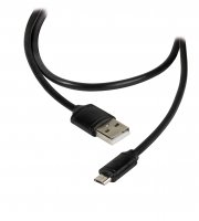 Cable Micro-USB Charge/Sync 2m Black
