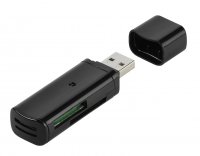 USB 2.0 Memory card reader Black