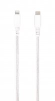 Cable Longlife Braided USB-C/Lightning 1.5m White