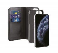 iPhone 12/iPhone 12 Pro Cover 2in1 Wallet Case Black