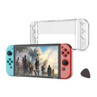 3-in-1 Transparent Case for Nintendo Switch OLED