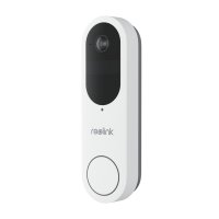 Video Doorbell Smart Video Doorbell 2K Wi-Fi White