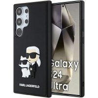 Samsung Galaxy S24 Ultra Skal 3D Rubber Karl & Choupette Svart