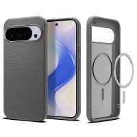 Google Pixel 10 Pro XL Case Liquid Air MagFit Marble Gray