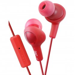 Headphones FR6 Gumy Plus Mic Red