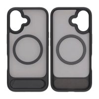 iPhone 17 Case with Stand MagSafe Black