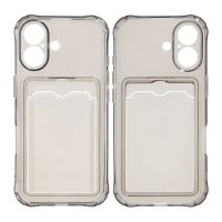 iPhone 17 Case Card Holder Black