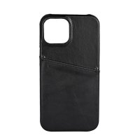 iPhone 13 Mini Case Backcover with Card Slot Black