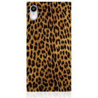 iPhone Xr Case Square Case Leopard