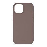 iPhone 13/iPhone 14/iPhone 15 Case Silicone Touch Chocolate