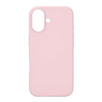 iPhone 17 Case Silicone Touch Chalk Pink