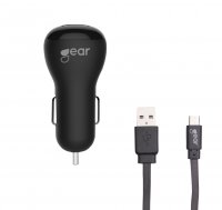 Car Charger 1xUSB 1A Micro-USB babel 1m Black