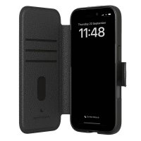 iPhone 15 Cover Circular Wallet Black