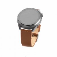 Samsung Galaxy Watch 22mm Band Leather Strap Brown