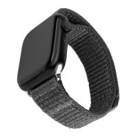 Apple Watch 38/40/41/42mm Band Nylon Sporty Strap Grey