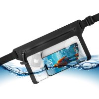 Waterproof Cover for Phones Dry Belt Black