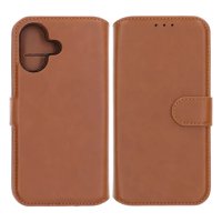 iPhone 17 Cover 4 Card Slots Detachable Case Brown