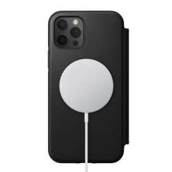 iPhone 12/iPhone 12 Pro Cover Rugged Folio MagSafe Black