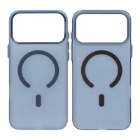 iPhone 17 Pro Max Case Camera Bumper MagSafe Blue