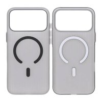 iPhone 17 Pro Max Case Corrugated MagSafe Grey