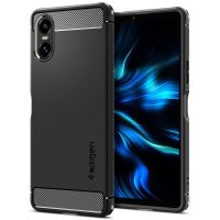 Sony Xperia 10 VI Case Rugged Armor Matte Black