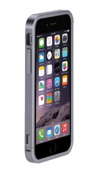 iPhone 6/6s Plus Case AluFrame Aluminum Bumper Gray