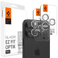 iPhone 14/15/16/17 Pro & Pro Max Camera Protector GLAS.tR EZ Fit Optik Pro 2-pack Crystal Clear