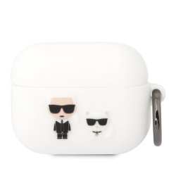 AirPods Pro Case 3D Logo White
