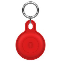 AirTag Holder Keychain Outdoor Red
