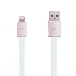 Cable AluCable Flat USB-A/Lightning 1.2m Rose gold