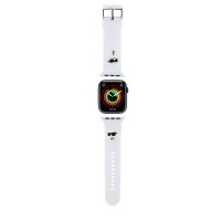 Apple Watch 38/40/41/42mm Band Rubber NFT Karl & Choupette White
