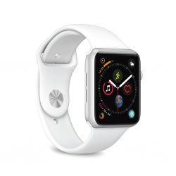 Apple Watch 38/40/41/42mm Band ICON Silicone Band White