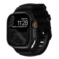 Apple Watch 44/45/46mm/Ultra 49mm Band Rocky Point Black Carbon Black