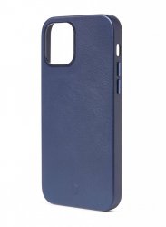 iPhone 12/iPhone 12 Pro Case Leather Backcover MagSafe Navy