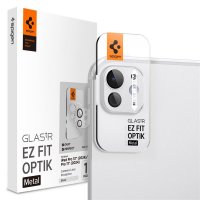 iPad Pro 11 (M4/M5)/iPad Pro 13 (M4/M5) Camera Protector Glas.tR EZ Fit Optik Metal Silver