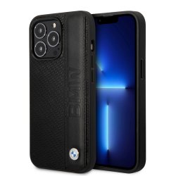 iPhone 14 Pro Max Case Big Logo Stripe Black