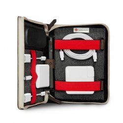 Cable Bag BookBook CaddySack Brown