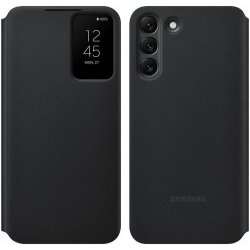 Original Galaxy S22 Plus Case Smart Clear View Cover Black